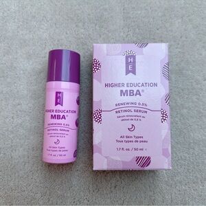 Brand New Higher Education MBA Retinol Serum